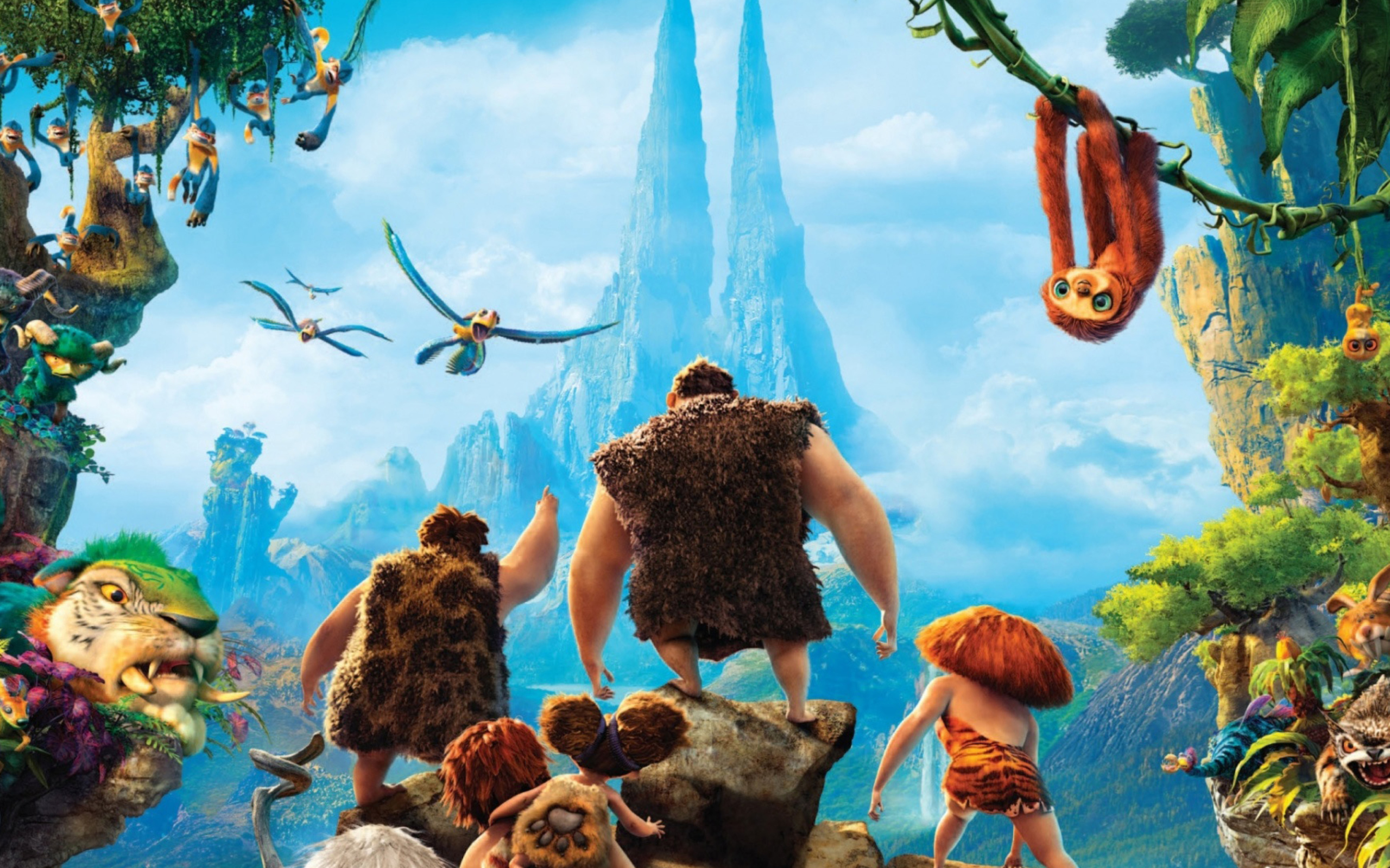 Das The Croods 2013 Movie Wallpaper 2560x1600