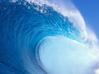 Das Surf Wave Wallpaper 320x240