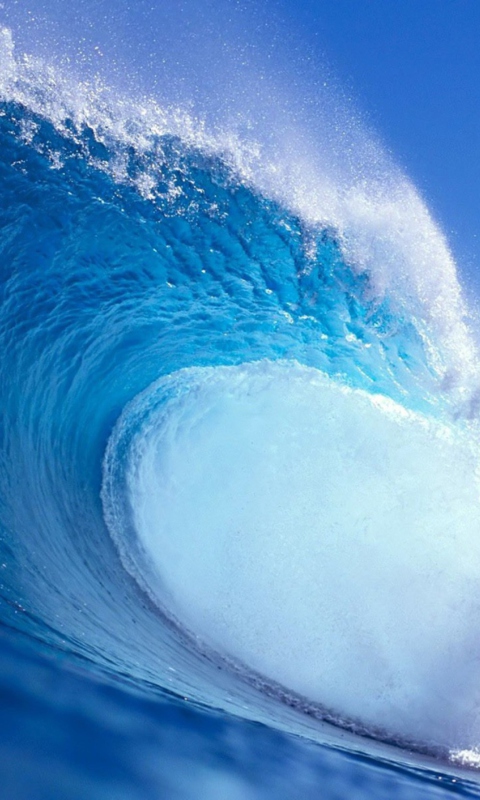 Surf Wave wallpaper 480x800