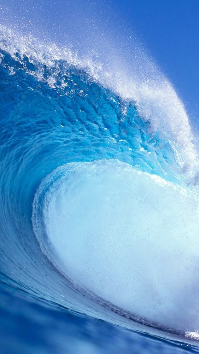 Das Surf Wave Wallpaper 640x1136