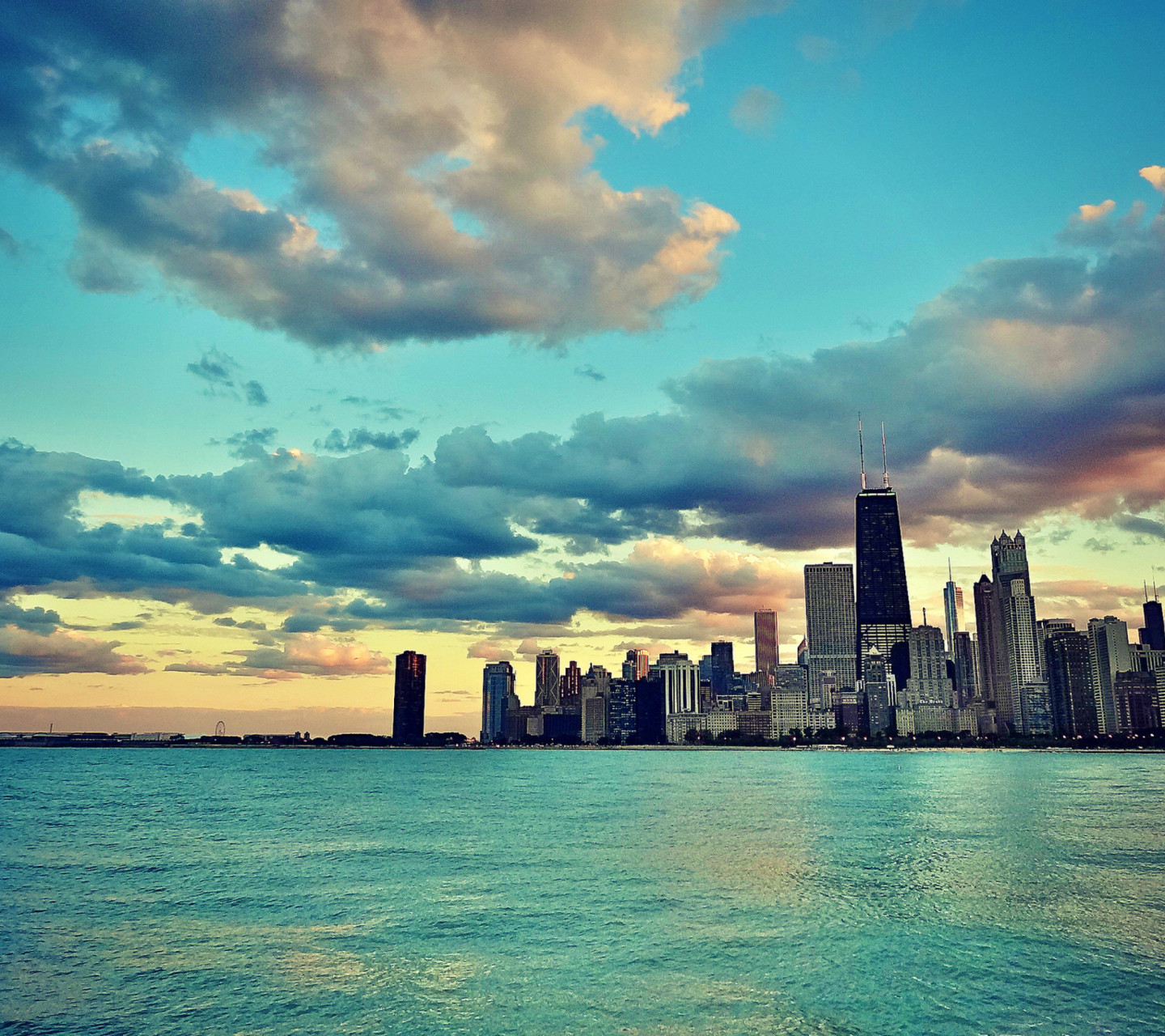 Das Chicago, USA Wallpaper 1440x1280