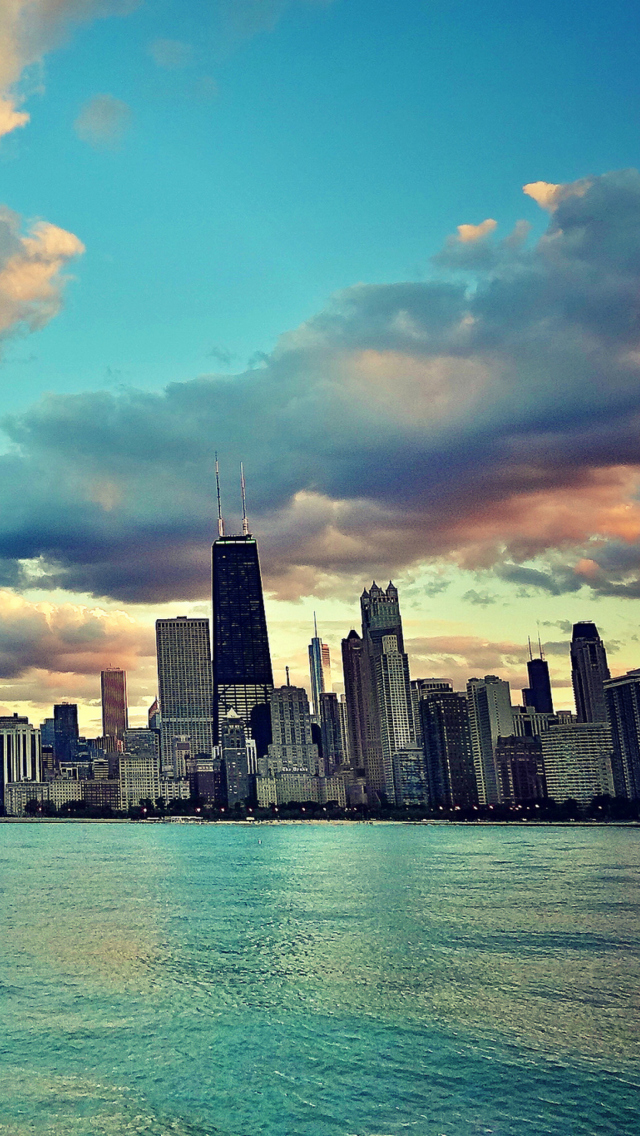 Chicago, USA wallpaper 640x1136