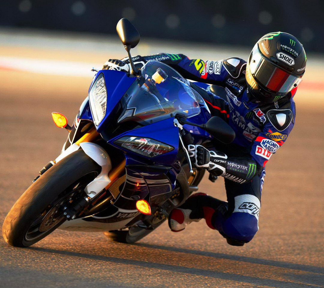 Das Yamaha YZF R6 Wallpaper 1080x960