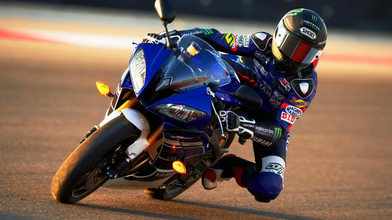 Yamaha YZF R6 wallpaper 1280x720