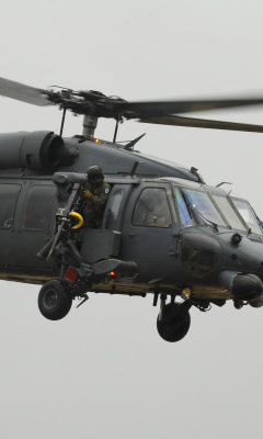 Sfondi Helicopter Sikorsky HH 60 Pave Hawk 240x400