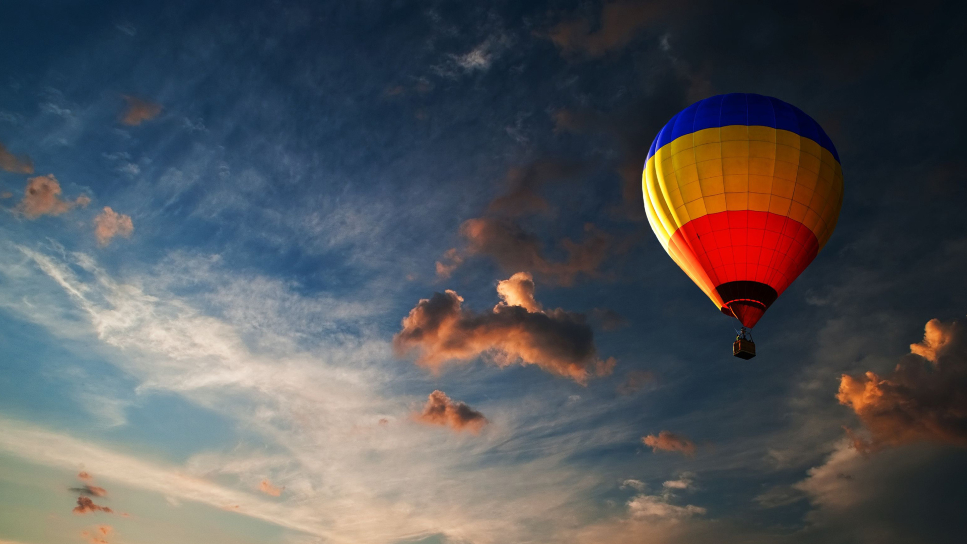 Das Colorful Air Balloon Wallpaper 1920x1080