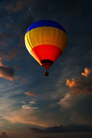 Screenshot №1 pro téma Colorful Air Balloon 320x480