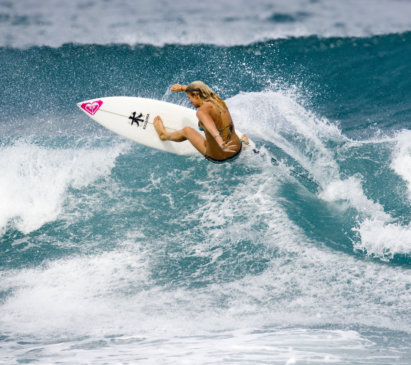 Sfondi Girl Surfing 1440x1280