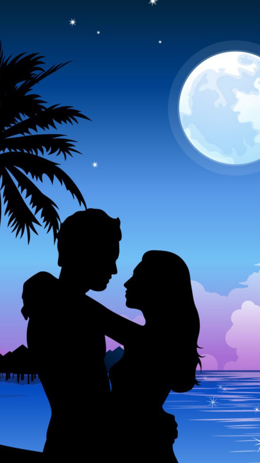 Romantic Couple wallpaper 1080x1920