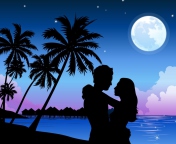 Fondo de pantalla Romantic Couple 176x144