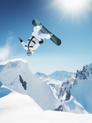 Обои Extreme Snowboarding HD 132x176