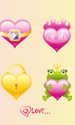 Screenshot №1 pro téma Love Logos 240x400