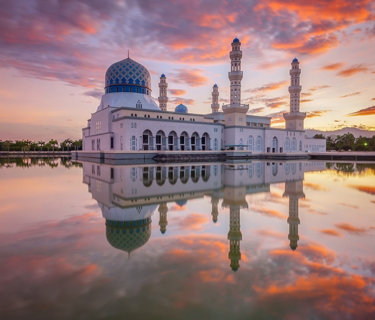 Обои Kota Kinabalu City Mosque 1200x1024