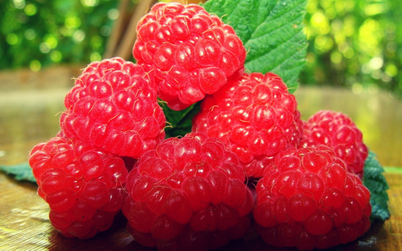 Screenshot №1 pro téma Raspberries 1280x800