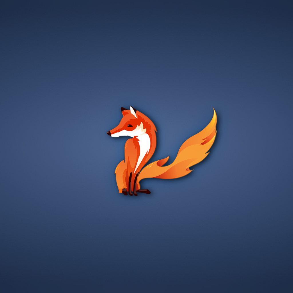 Das Firefox Wallpaper 1024x1024