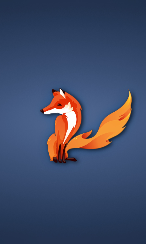 Das Firefox Wallpaper 480x800