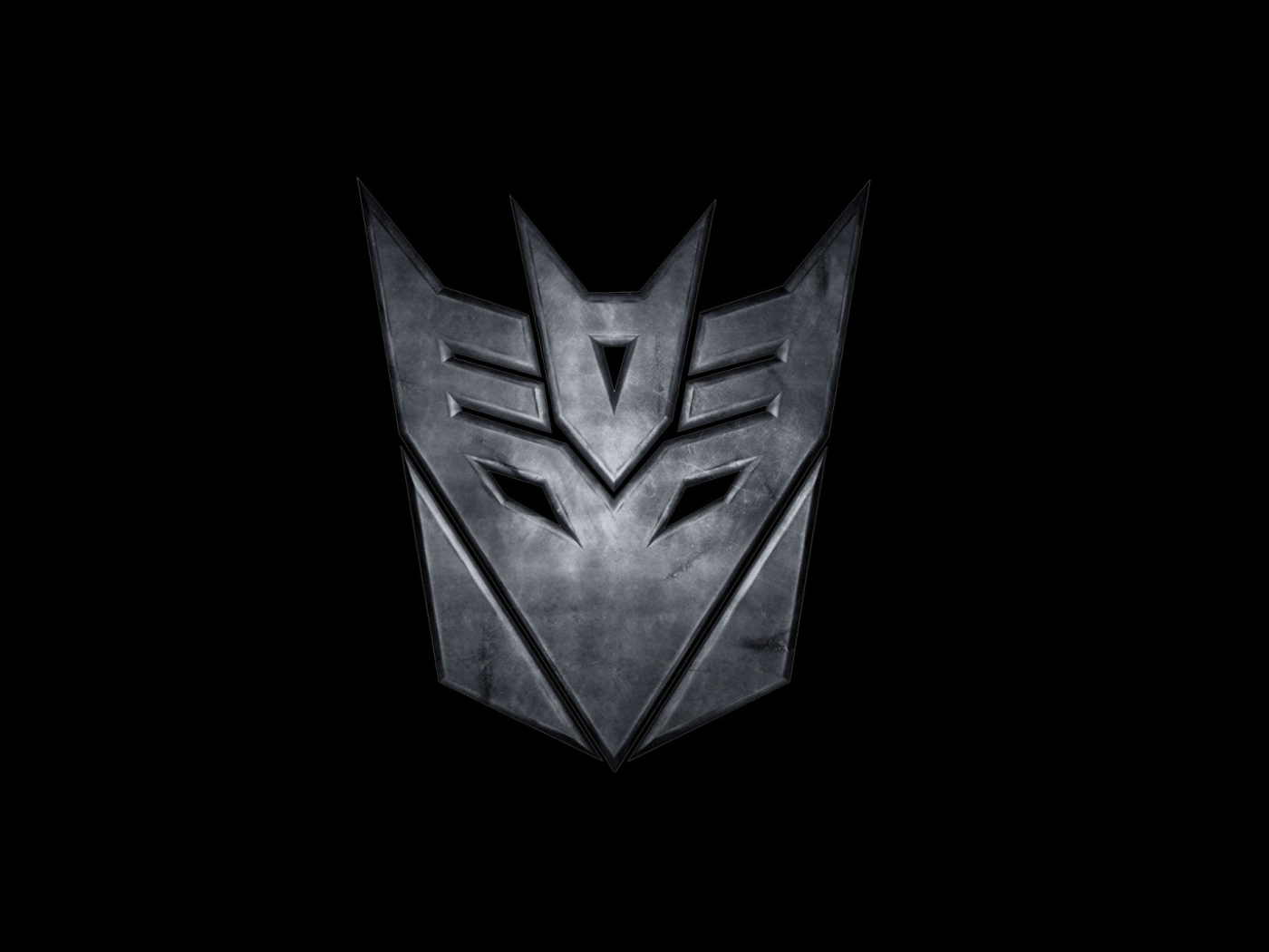 Das Transformers Logo Wallpaper 1400x1050