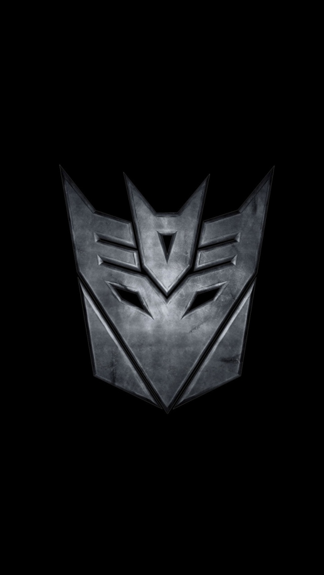 Обои Transformers Logo 640x1136