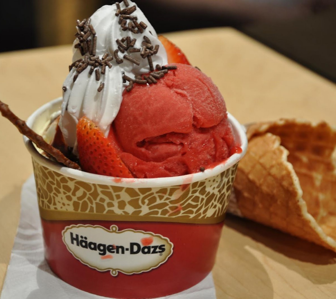 Ice Cream - Häagen-Dazs wallpaper 1080x960