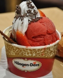 Sfondi Ice Cream - Häagen-Dazs 128x160
