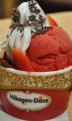 Sfondi Ice Cream - Häagen-Dazs 240x400