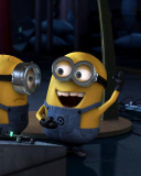 Das DJ Minions Wallpaper 128x160