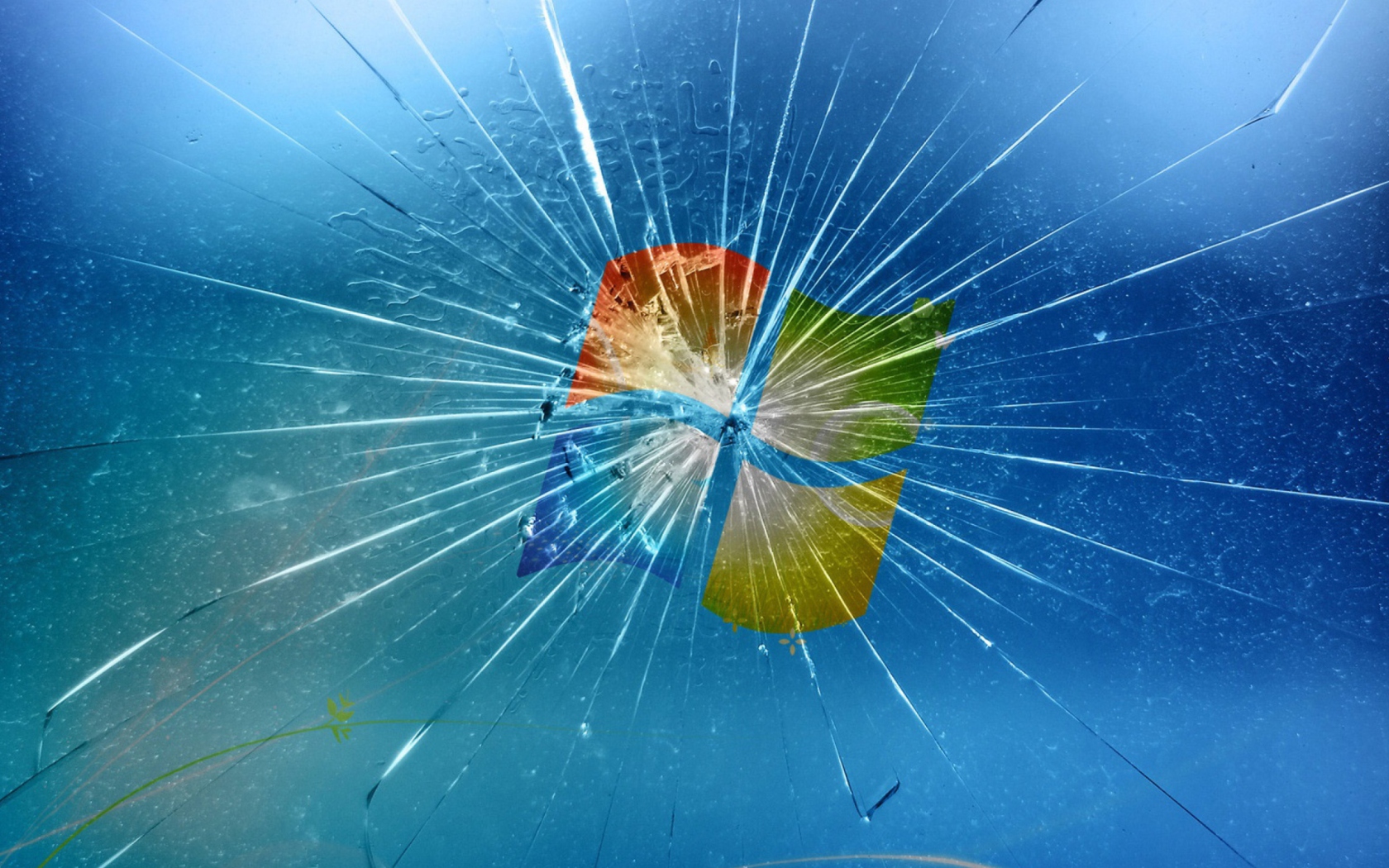 Fondo de pantalla Broken Windows 1680x1050