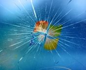 Das Broken Windows Wallpaper 176x144