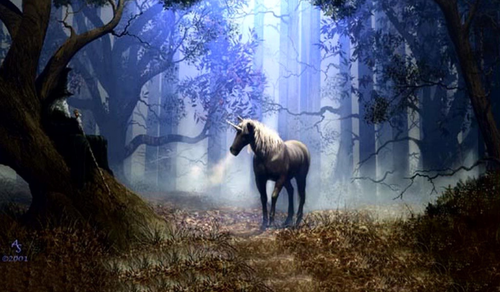 Fondo de pantalla Fantasy Horse 1024x600