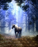 Fondo de pantalla Fantasy Horse 128x160