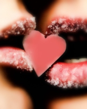 Das Sweet Kiss Of Love Wallpaper 176x220