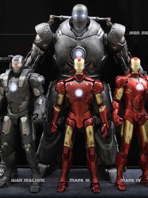 Sfondi Iron Man 480x640