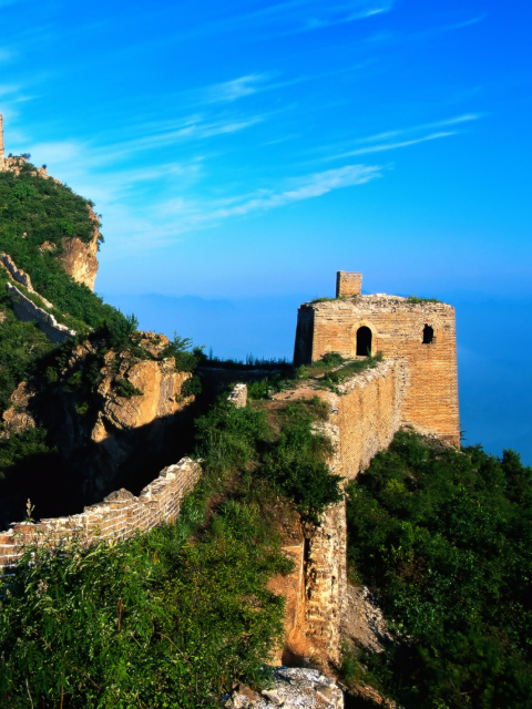 Обои China Great Wall 480x640
