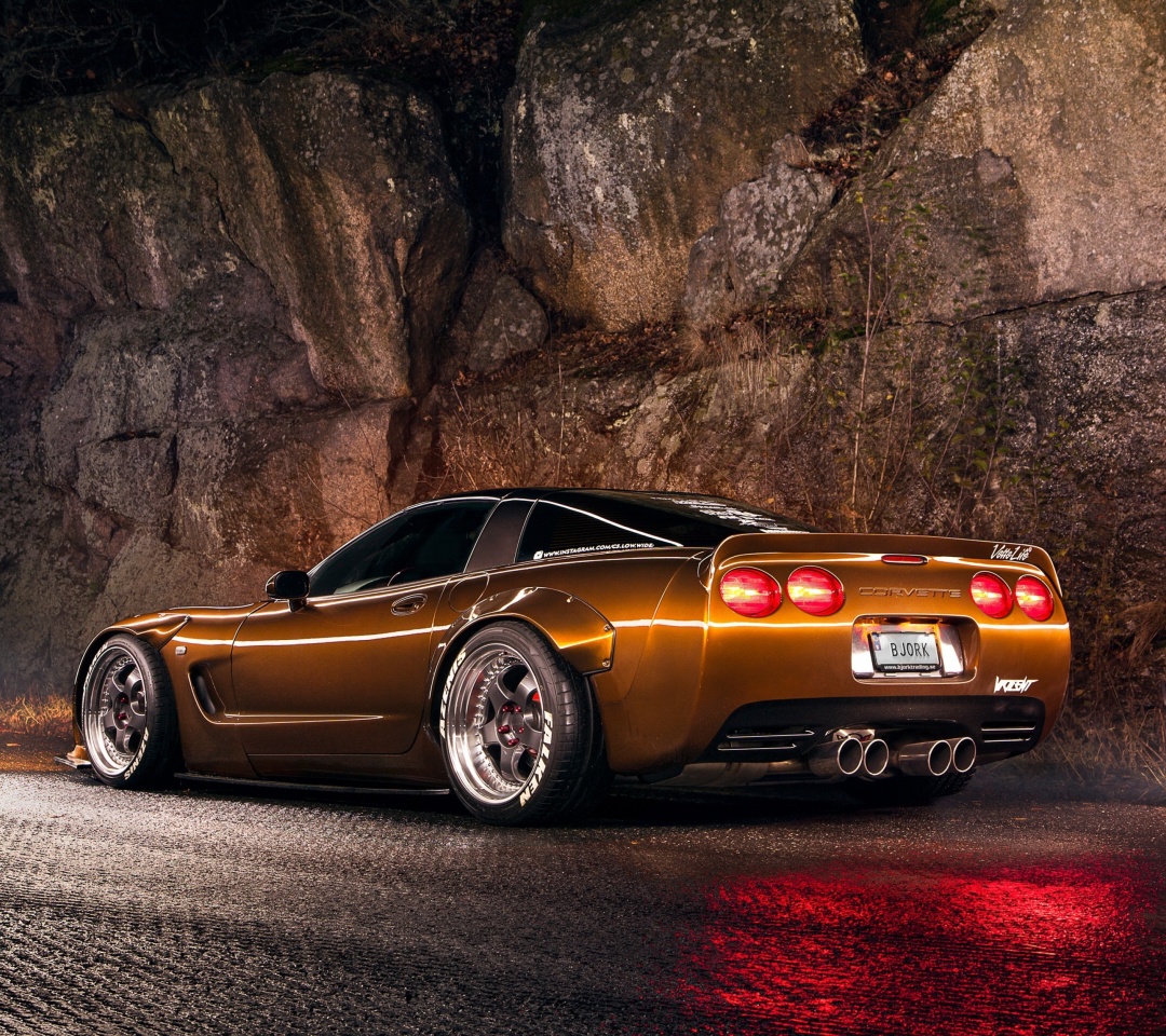 Chevrolet Corvette Carbon Tuning wallpaper 1080x960