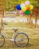 Party Bicycle wallpaper 128x160