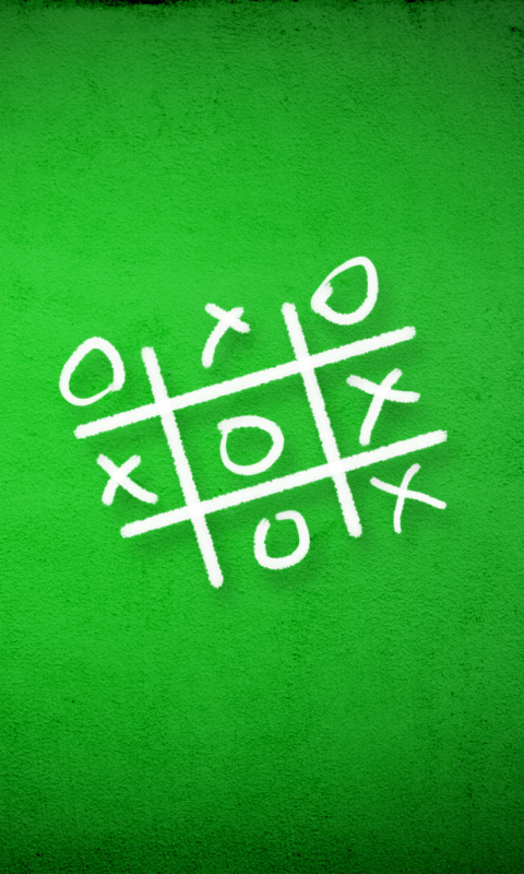 Обои Tic Tac Toe 480x800