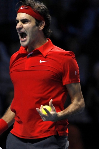 Screenshot №1 pro téma Federer Roger 320x480