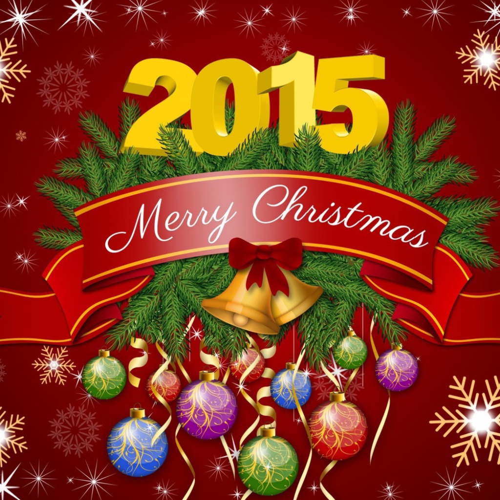 Sfondi New Year and Xmas 2015 1024x1024