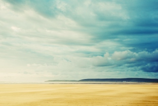 Land And Clouds - Obrázkek zdarma 