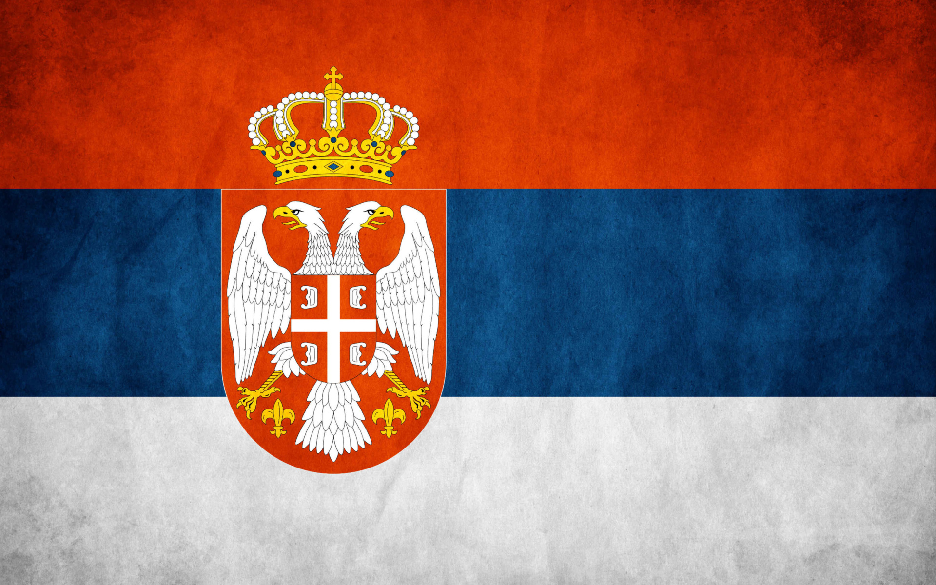 Serbian flag wallpaper 1920x1200