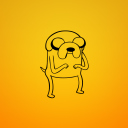 Jake From Adventure Time Illustration wallpaper 128x128