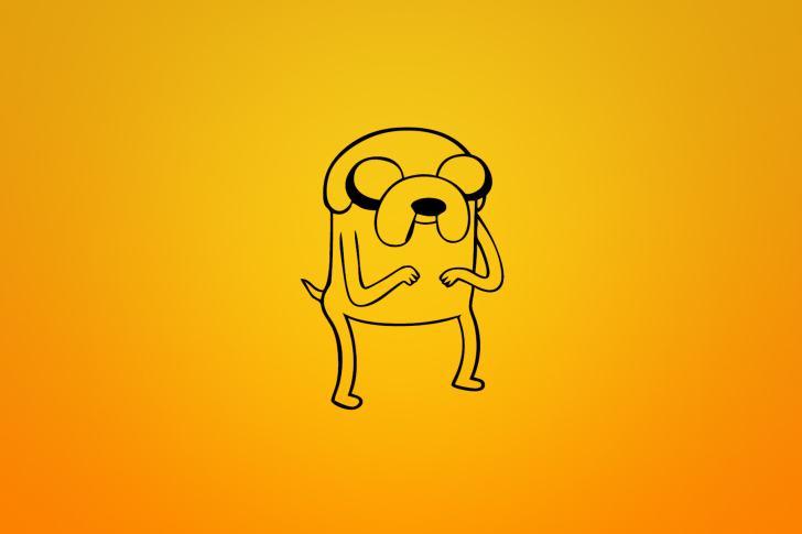 Fondo de pantalla Jake From Adventure Time Illustration