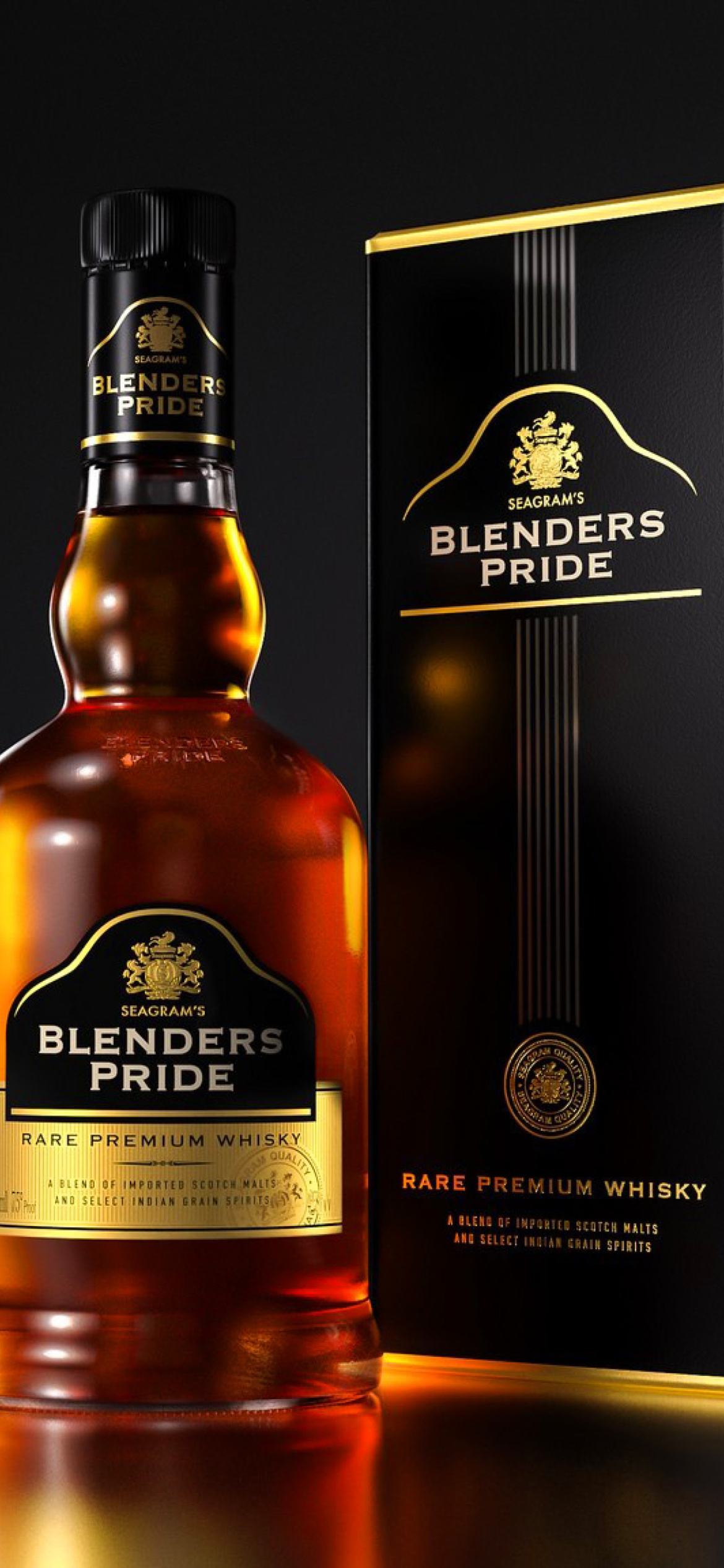 Das Blenders Pride Whisky Wallpaper 1170x2532