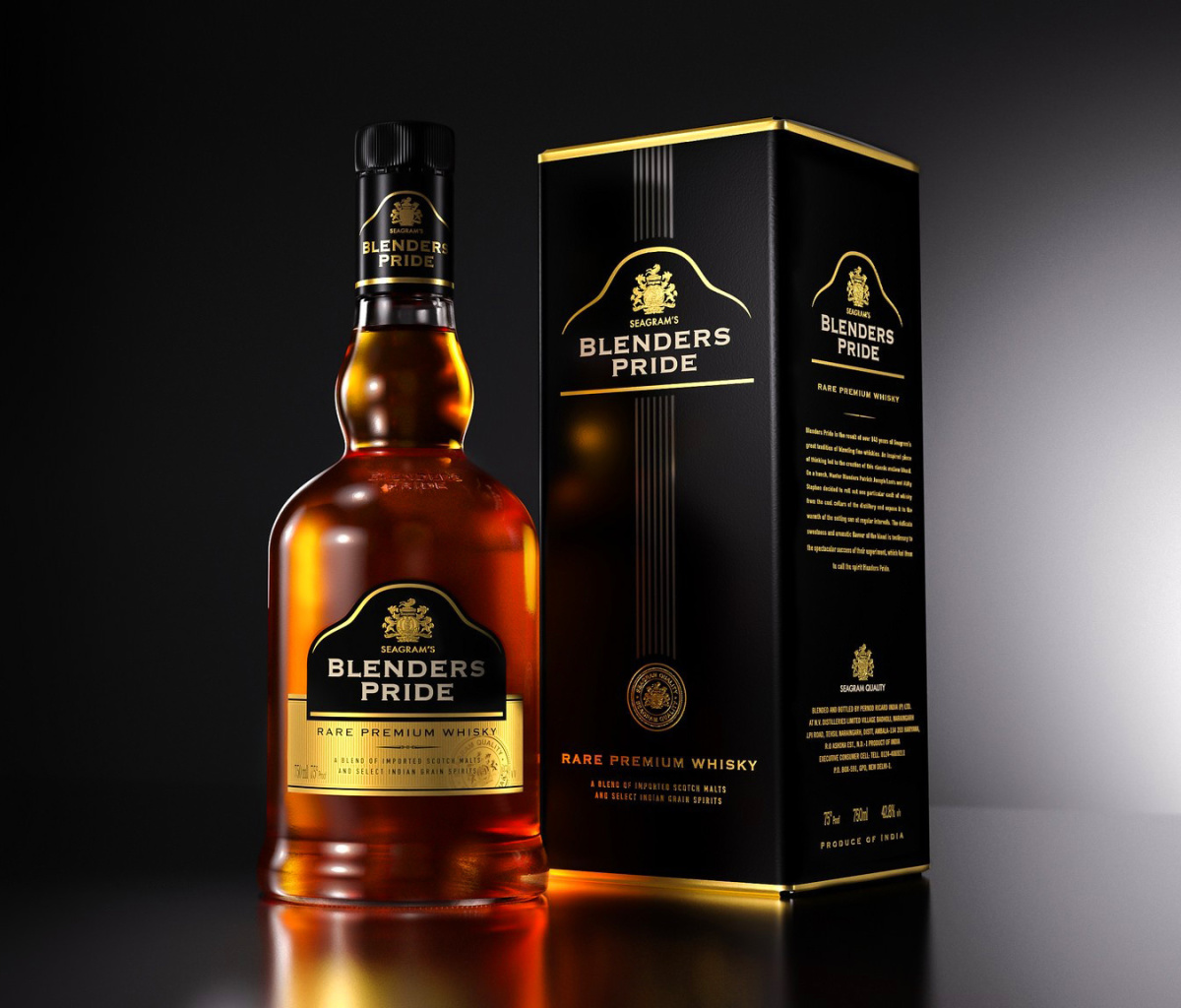 Das Blenders Pride Whisky Wallpaper 1200x1024