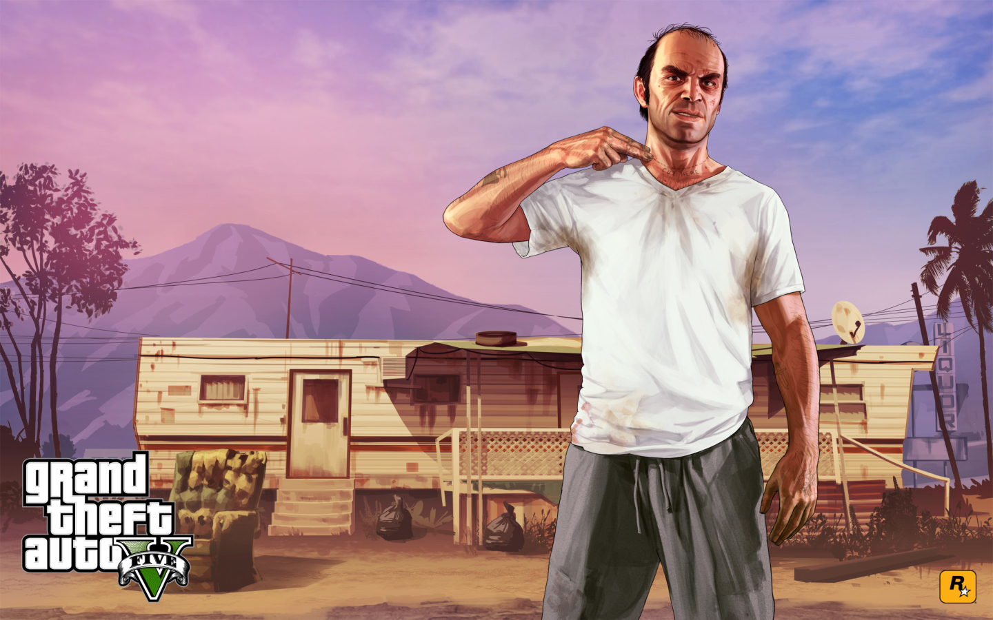 Fondo de pantalla Grand Theft Auto V 1440x900