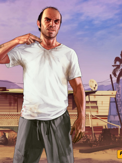 Das Grand Theft Auto V Wallpaper 240x320