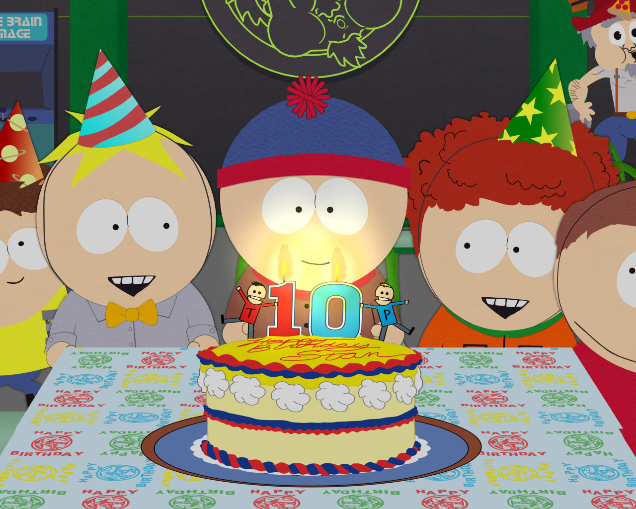 Sfondi South Park Season 15 Stans Party 1280x1024