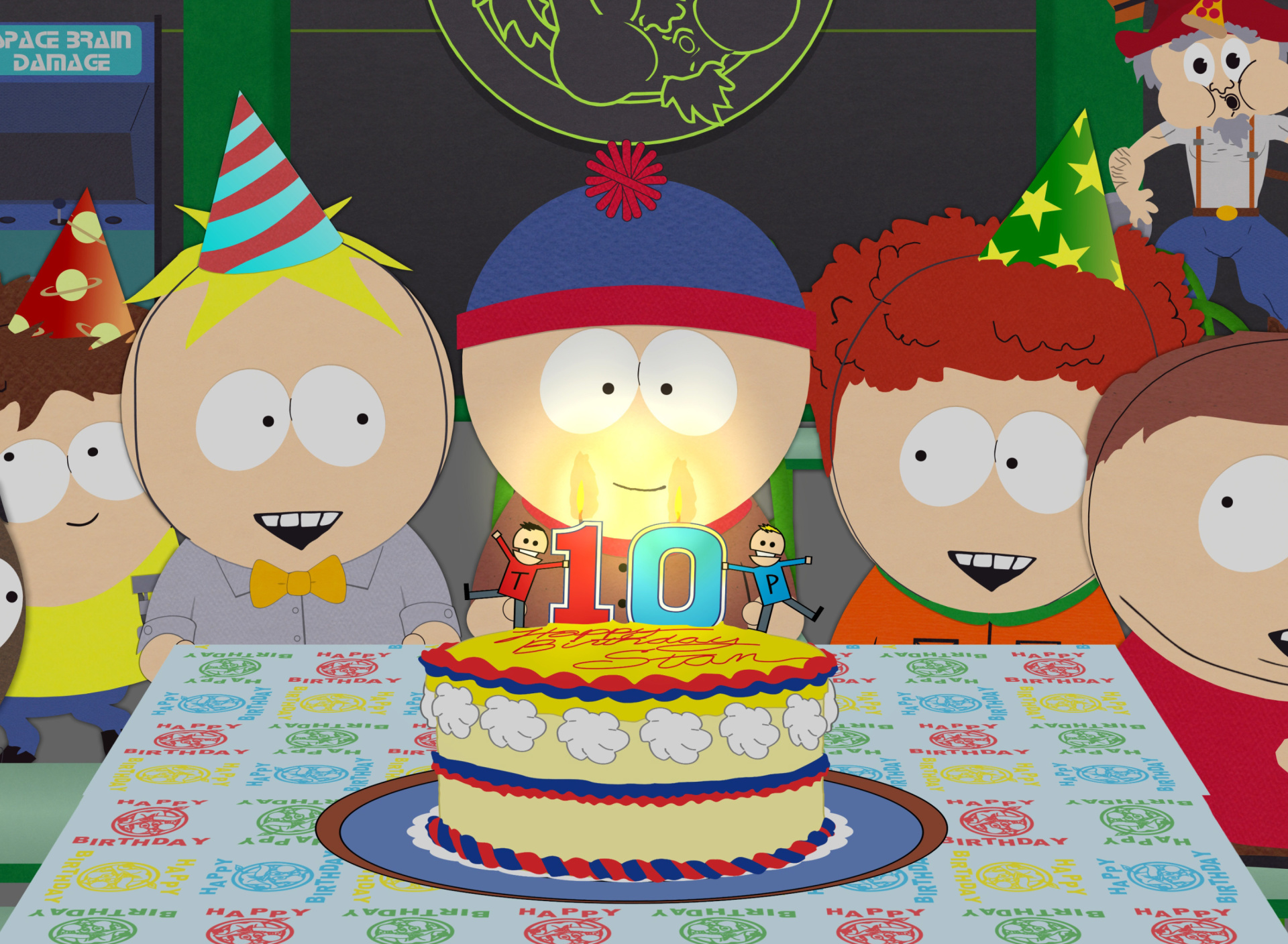 Das South Park Season 15 Stans Party Wallpaper 1920x1408
