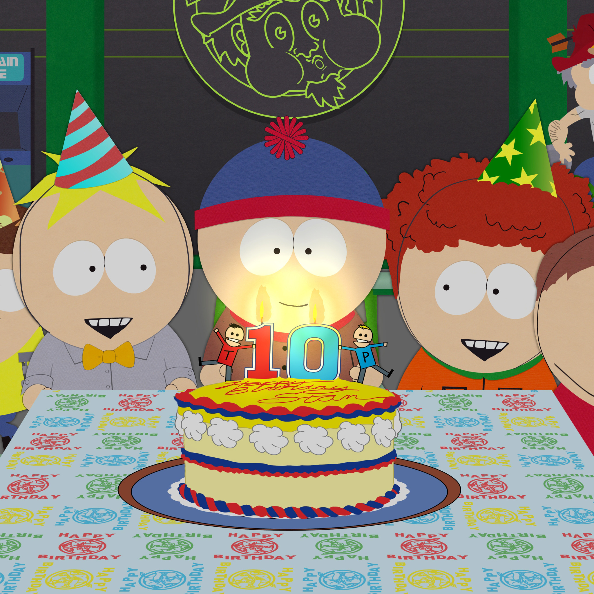Fondo de pantalla South Park Season 15 Stans Party 2048x2048
