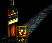 Das Johnnie Walker Whisky Wallpaper 176x144